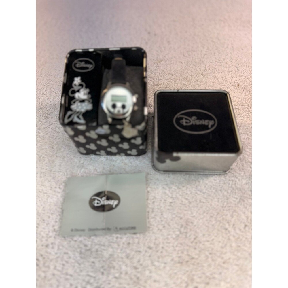 Disney Silver and Black Watch